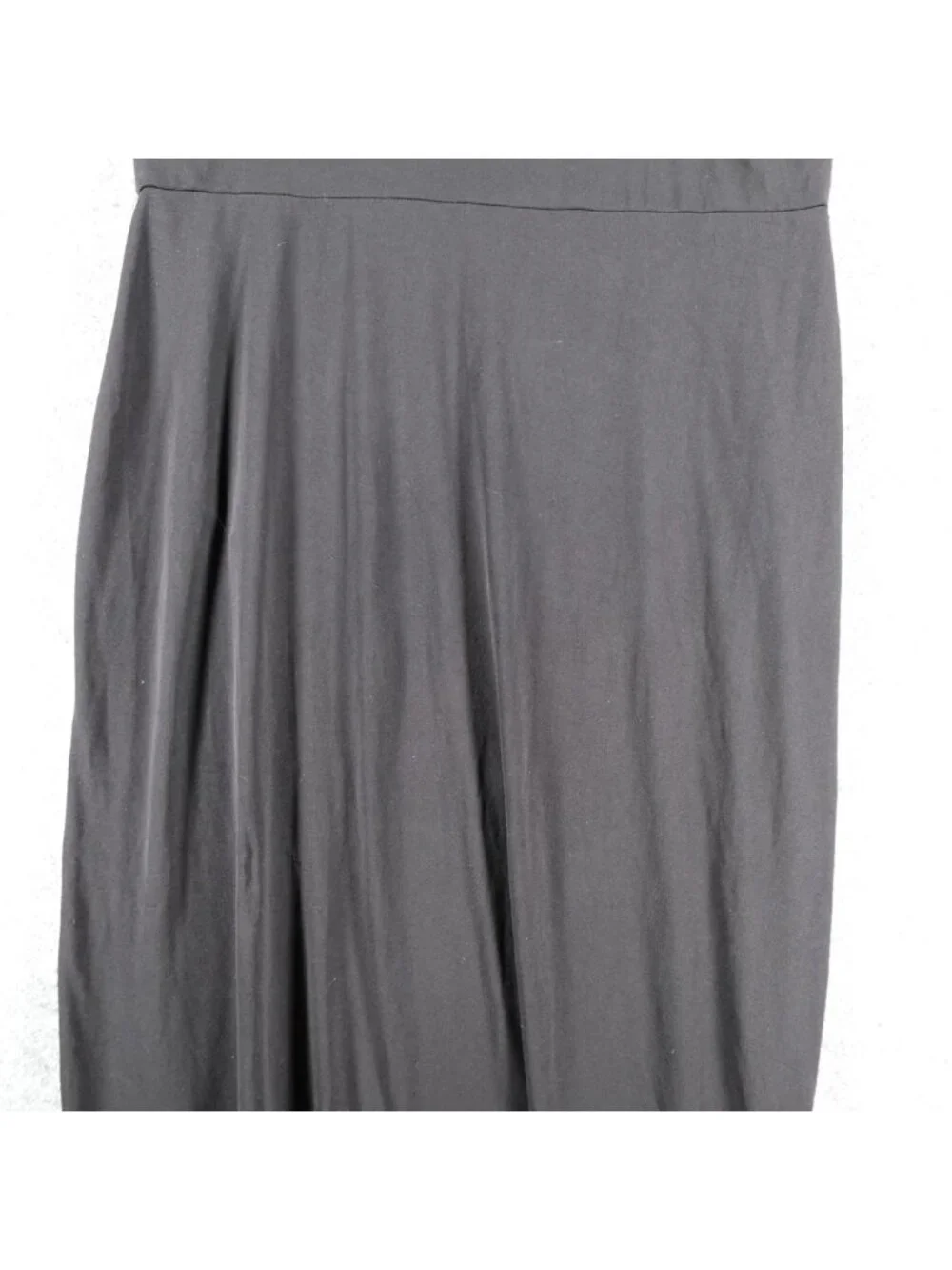 Collections ETC Maxi Skirt Womens XL R Black High-Waisted Jersey Stretch Pull On